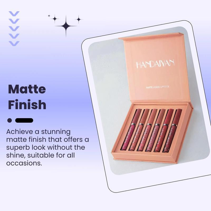 Unleash Your Inner Glam with Our 12-Piece Matte Liquid Lipstick Collection - High Pigmentation, Long-Lasting, and Waterproof for Every Look!